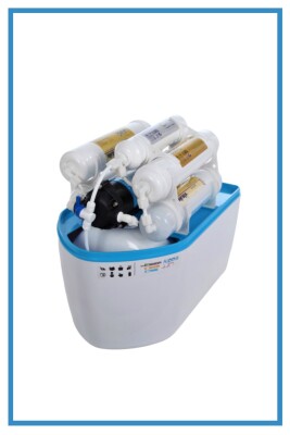 13 Aşamalı Kapalı Kasa Premium Compact Pompasız Mineralli 8 Litre Kırmızı Su Arıtma Cihazı - 2