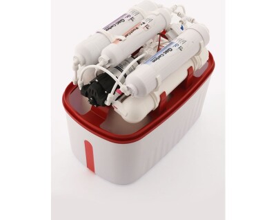 5 Aşamalı MOTORLU 8 Litre Çelik Tanklı Kapalı Kasa Su Arıtma Cihazı - 4