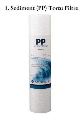 Açık Kasa Su Arıtma Cihazı Beşli Filtre Seti / Nsf Sertifikalı - 2