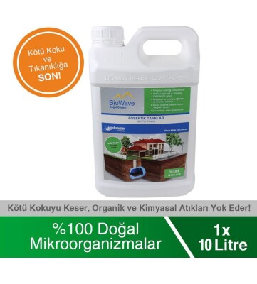 BioWave Global Water Solutions Biowave Foseptik Tanklar Koku ve Atık Giderici - 10 Lt - 3