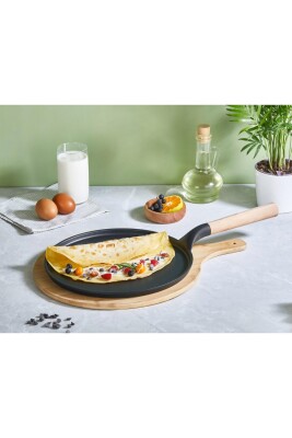 Black Line Döküm Krep Tava 28 Cm BLN3068 - 3