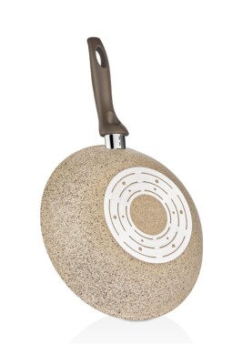 Creamy 28 Cm Granit Wok Tava - 4