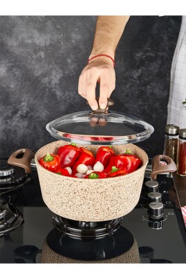 CREAMY 32 CM DERİN TENCERE - FALEZ