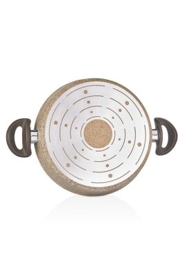 Creamy Granit 22 cm Karnıyarık Basık Tencere - 10