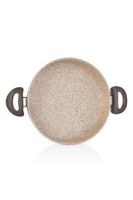 Creamy Granit 24 cm Karnıyarık Basık Tencere - 4