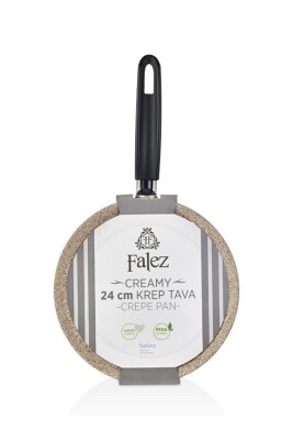 Creamy Granit 24 Cm Krep Tavası - 6