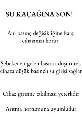 Dnt Plastik Basınç Düşürücü - 2