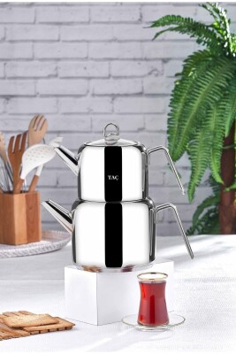 Hera Maxi Çaydanlık Takımı 5907 Platin - 1