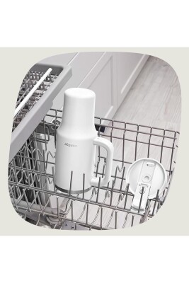 Kulplu Termos Bardak - Tumbler - Paslanmaz Çelik - Pipetli & Kapaklı – 29 Saat Soğuk - 4