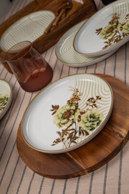 Moderna 6 Kişilik 19 Cm Pasta Takımı Nostalji - 2