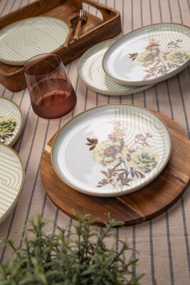 Moderna 6 Kişilik 19 Cm Pasta Takımı Nostalji - 3