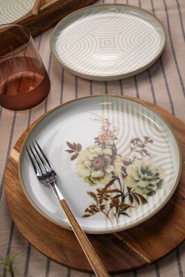 Moderna 6 Kişilik 19 Cm Pasta Takımı Nostalji - 4