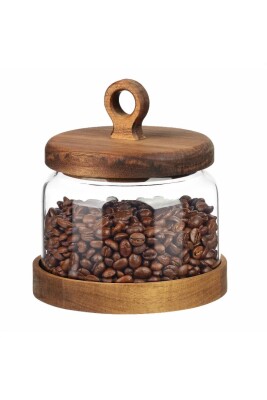 Nora 750 ml Akasya Kapaklı Saklama Kabı - MTM Home