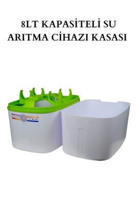Su Arıtma Cihazı Boş Kasası BEYAZ - 8lt Kapasiteli Cihazlara Uyumlu - 2