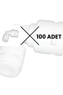 Su Arıtma Cihazı Filtre Dirseği / Quick - Quick Bağlantı / 100 ADET - water jobs