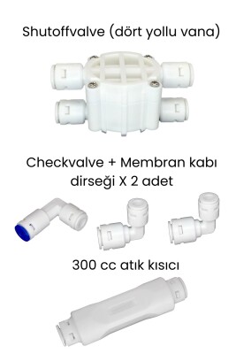 Su Arıtma Cihazı Yedek Parça Seti Beşli - water jobs