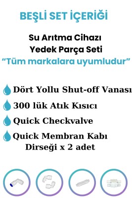 Su Arıtma Cihazı Yedek Parça Seti Beşli - 2