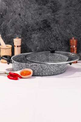 Ultra Granit Basık Tencere Pilav Tenceresi 28 cm - Taç